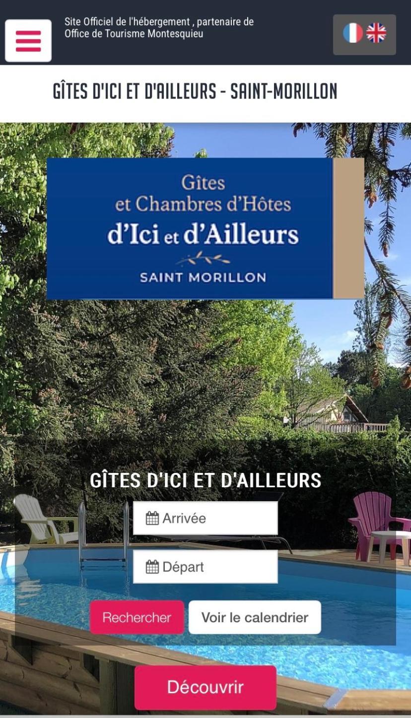 Gite D'Ici Et D'Ailleurs 2 Maison Proche Bordeaux Et Bassin D Arcachon Saint-Morillon Exteriör bild